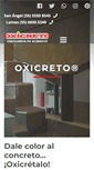 Mobile Screenshot of oxicreto.com